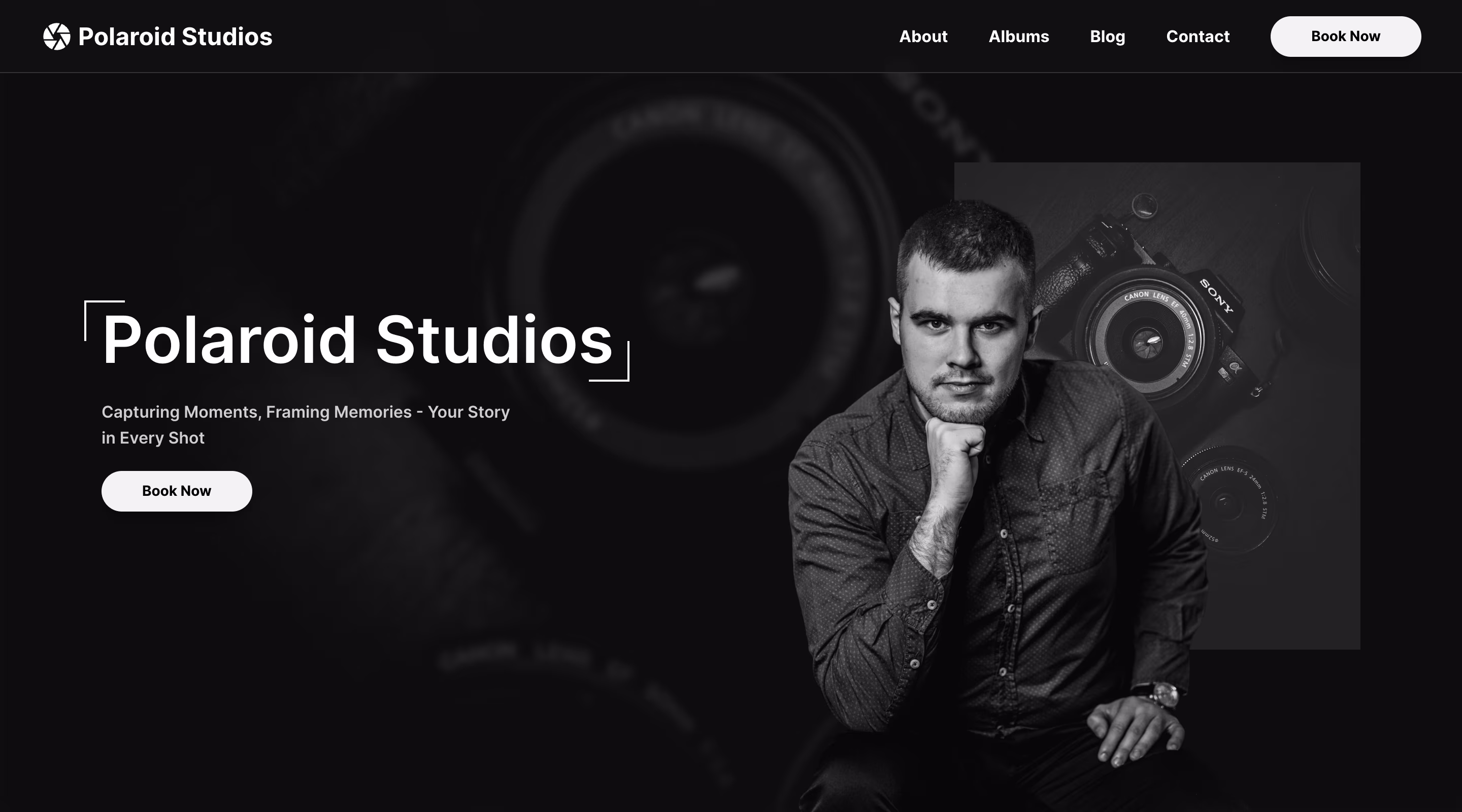 Polaroid Studios Hero